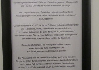 2017 - KDV Denkmal im Friedensmuseum Remagen