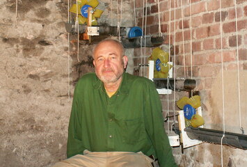 Martin (2007) vor seiner Installation auf der Neuwagenmühle 
