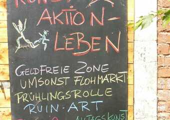 Kunst-Aktions-Tag mit Umsonst-Flohmarkt