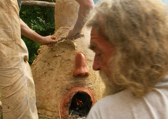Keltischer Rennofen am Mühlentag 2007
