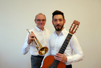 li.: Rudi Friedrich; re.: Talib Richard Vogl