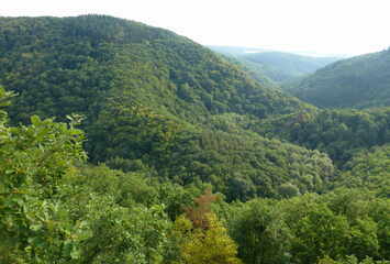 Blick vom Bielstein über das Jammertal