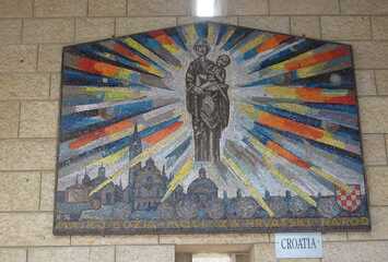 Kroatische Madonna in Nazareth