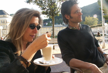 Eva (li), Frank Hennig (re) in Bad Ems (2007)